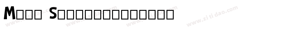 Miss Scarlett字体转换